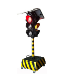 积石山太阳能移动信号灯