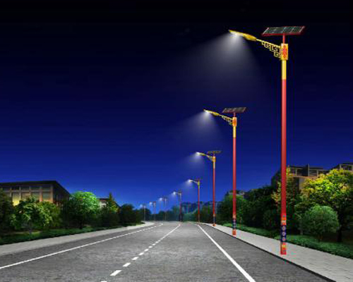 积石山民族特色路灯