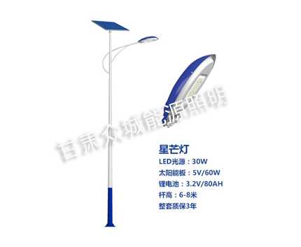 积石山爆款太阳能路灯