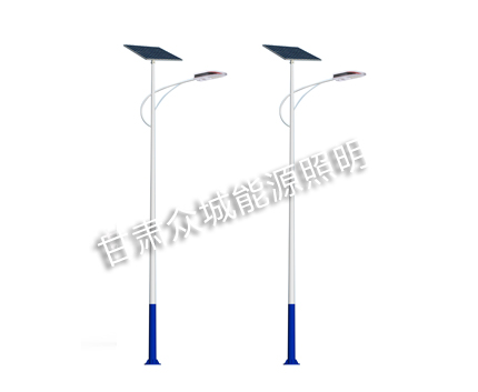 积石山复兴号太阳能led路灯