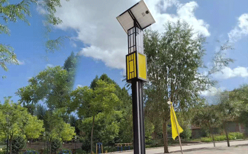 积石山智慧路灯安装