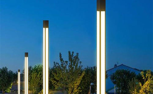 积石山景观灯安装布局与照明设计技巧